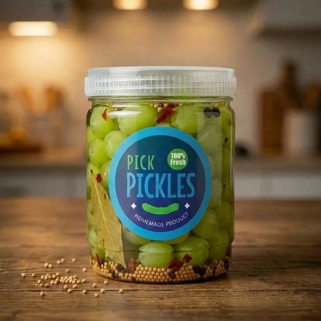 Pickled Grapes